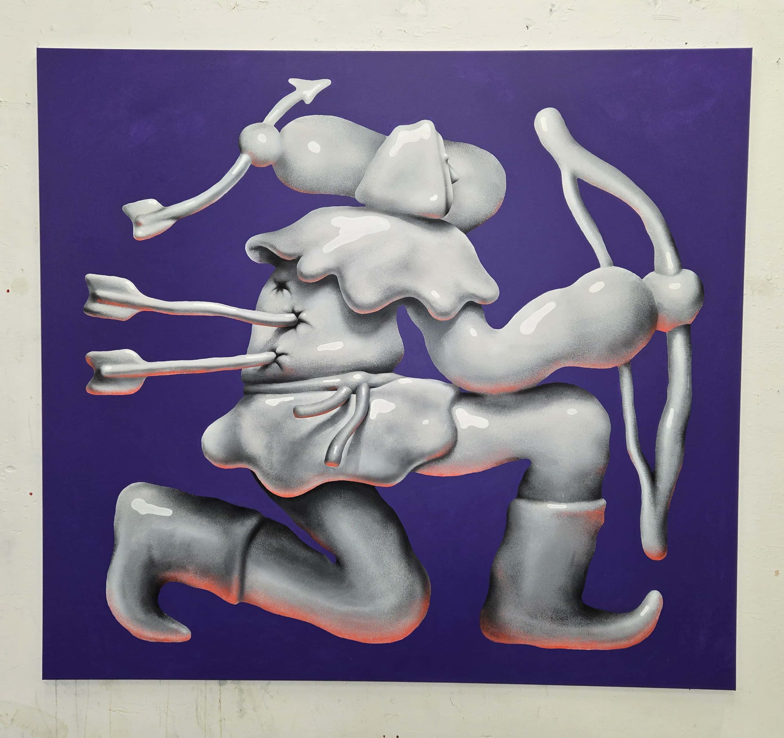 Artwork by Martynas Auz at The Garage, London, UK, 2025 (4)