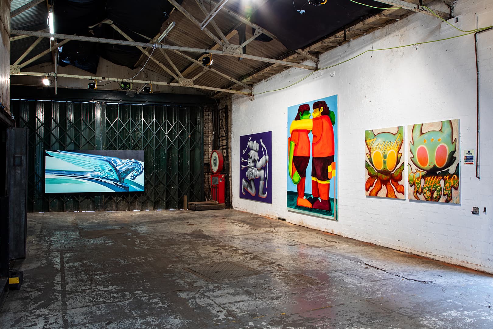 Artwork by Martynas Auz at The Garage, London, UK, 2025 (2)