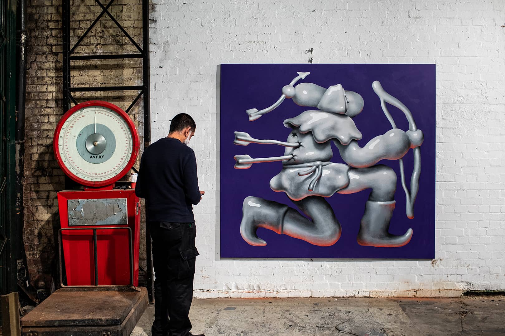Artwork by Martynas Auz at The Garage, London, UK, 2025 (1)